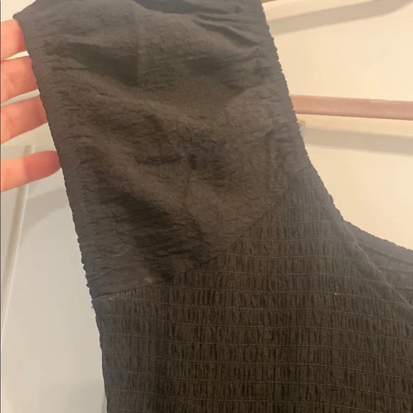 Kittenish x Flag & Anthem Black Tiered Dress, L NWT - Picture 4 of 5